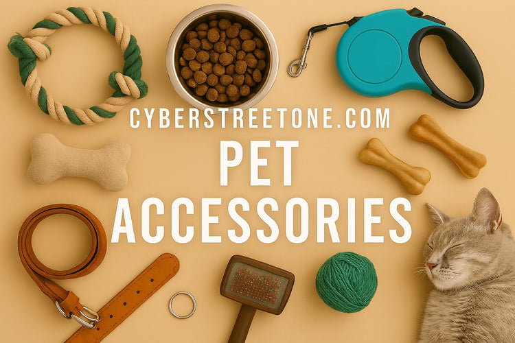 CyberStreetOne pet product – waterproof dog raincoat, stylish and practical gear for dogs Accessories