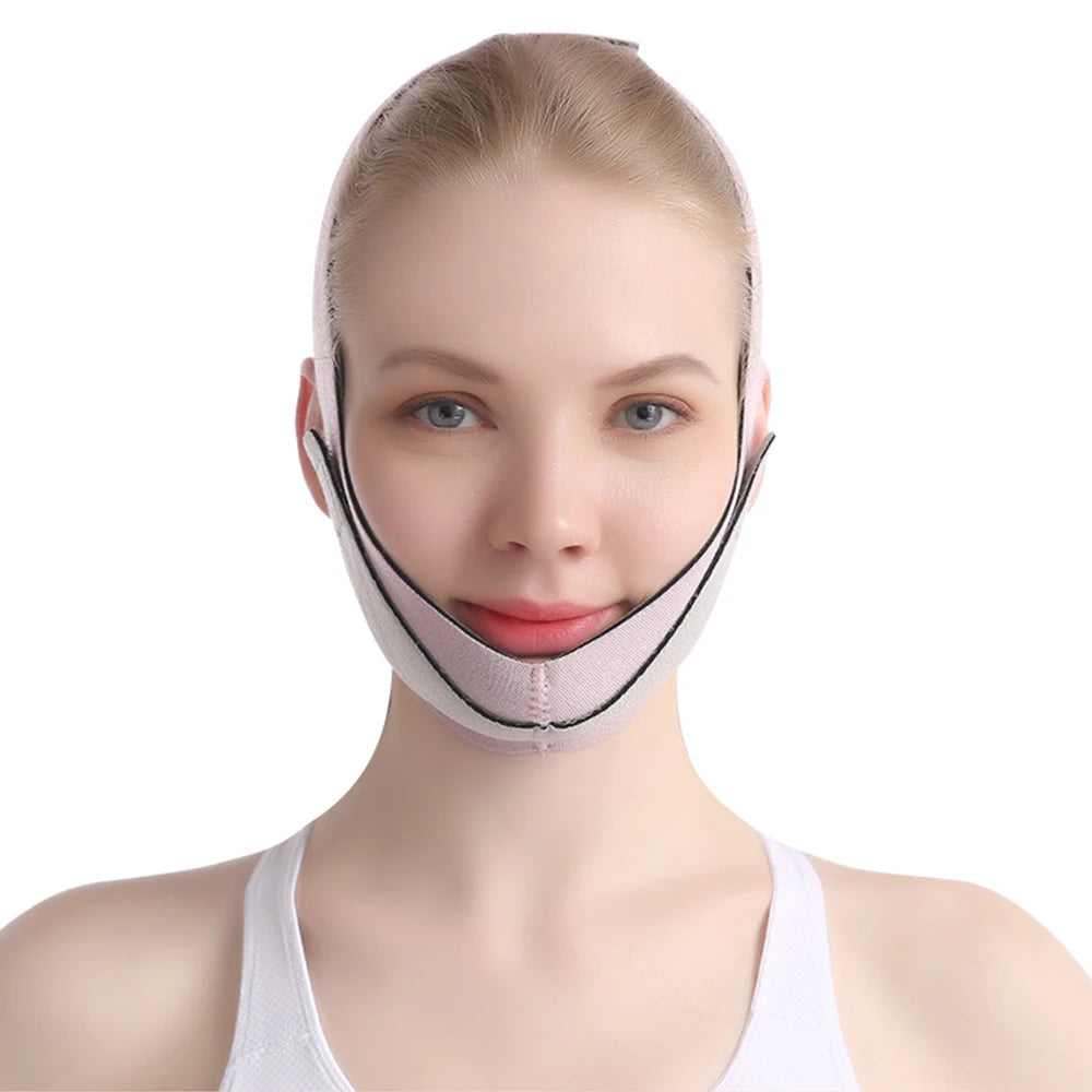 EMS Face Slimming Bandage V-Line Face Shaper -set up