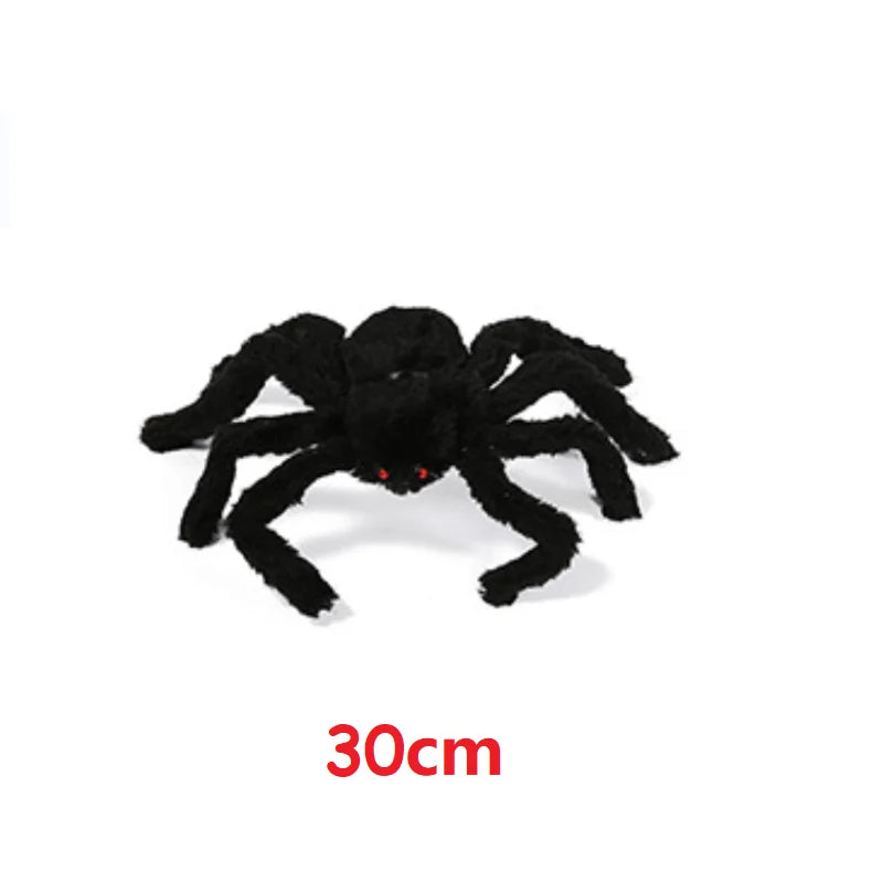 Black Scary Giant Spider-1