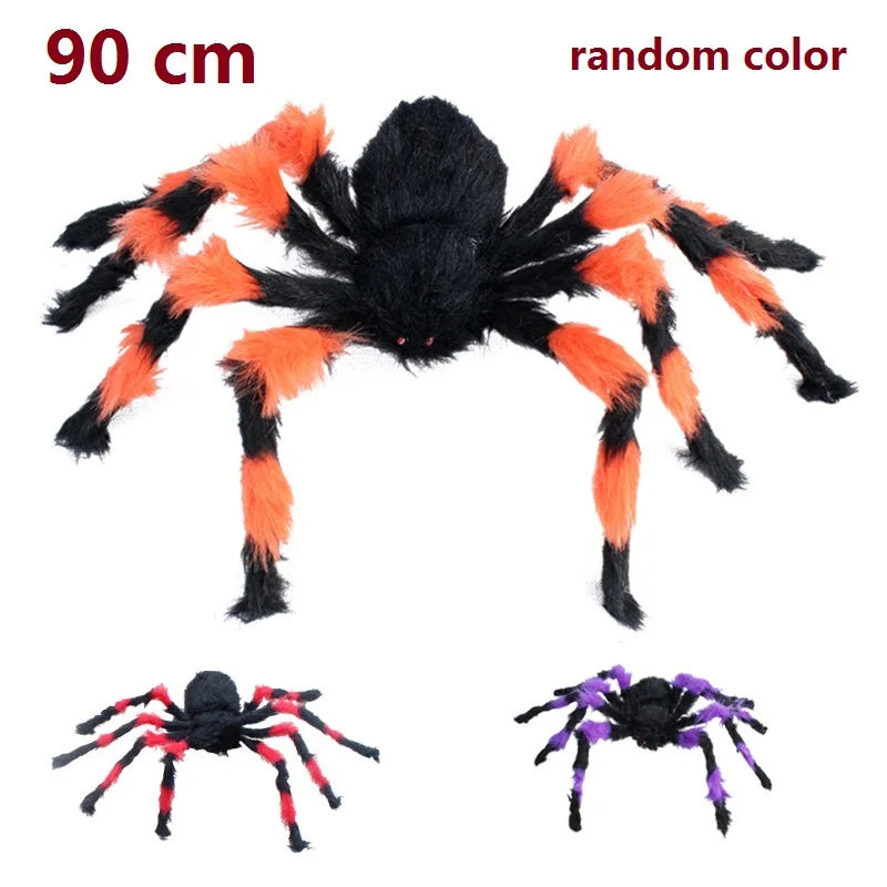 Black Scary Giant Spider-10