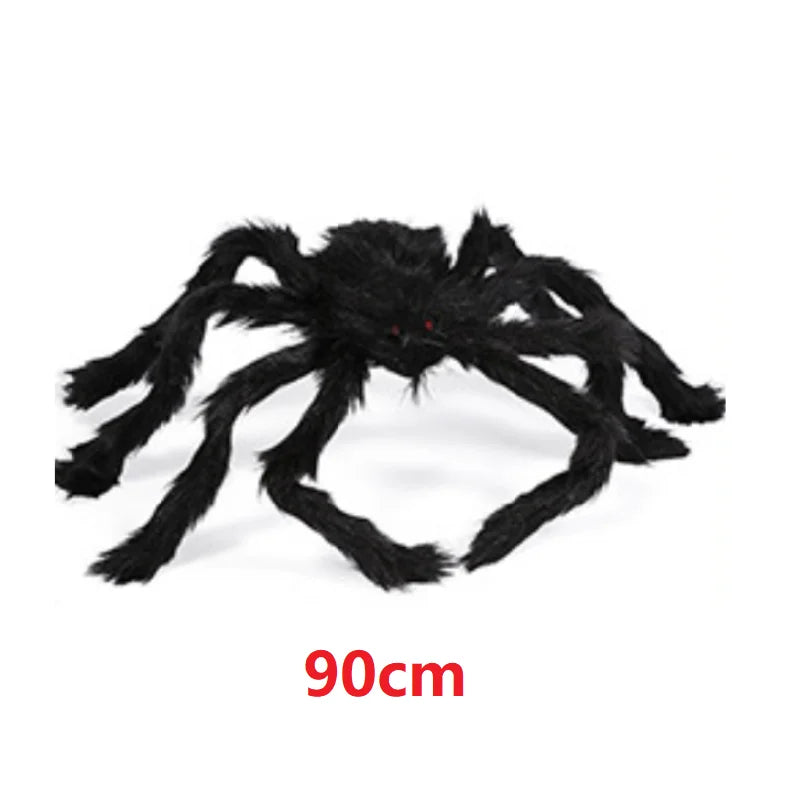 Black Scary Giant Spider-11