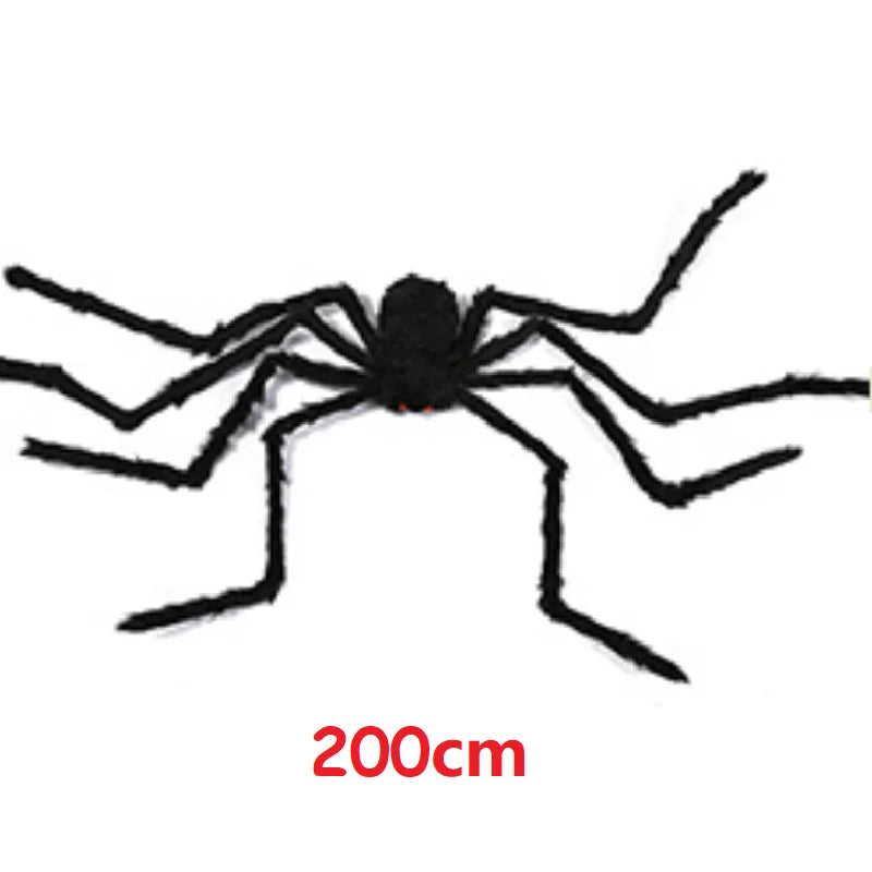 Black Scary Giant Spider-17