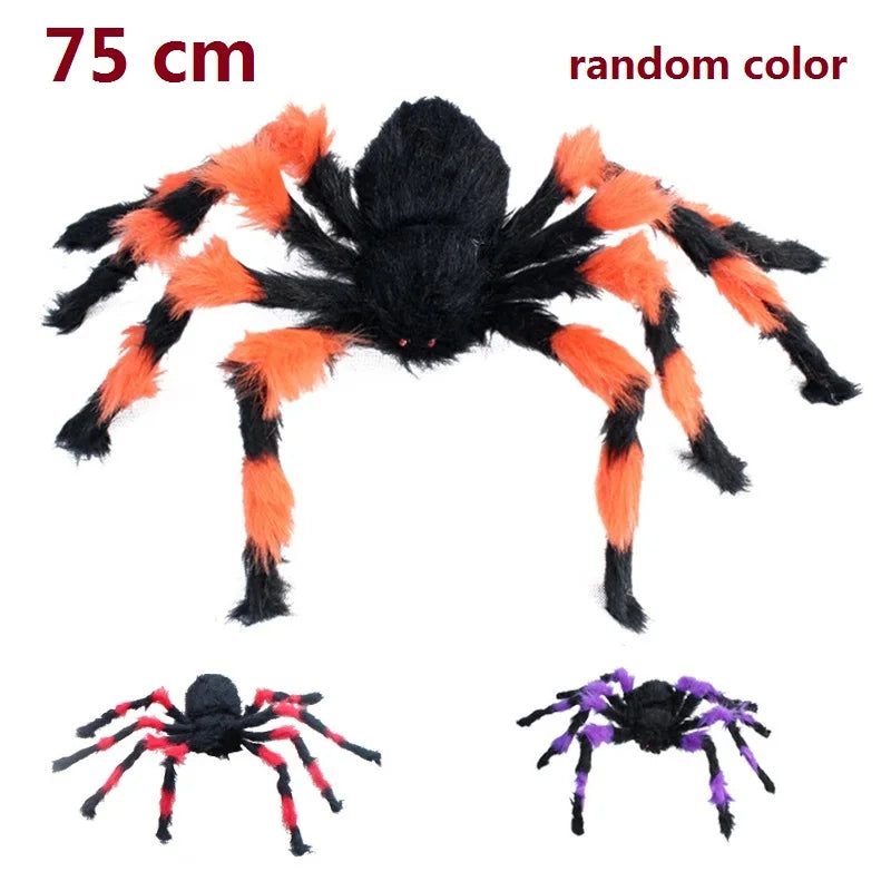 Black Scary Giant Spider-4