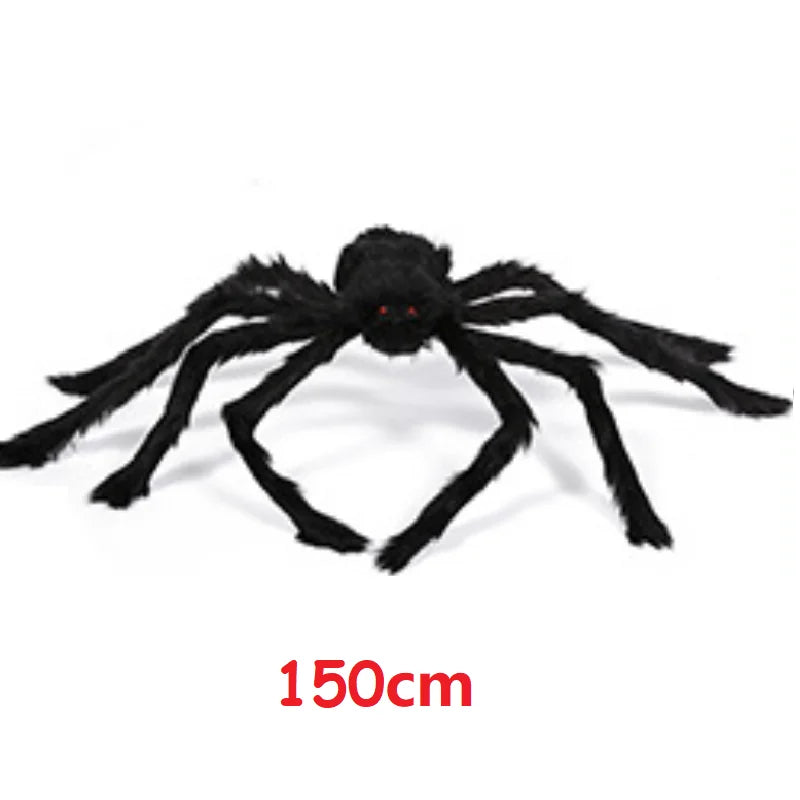 Black Scary Giant Spider-7