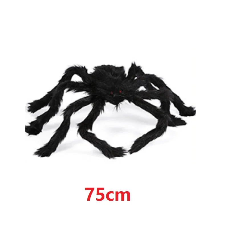 Black Scary Giant Spider-9