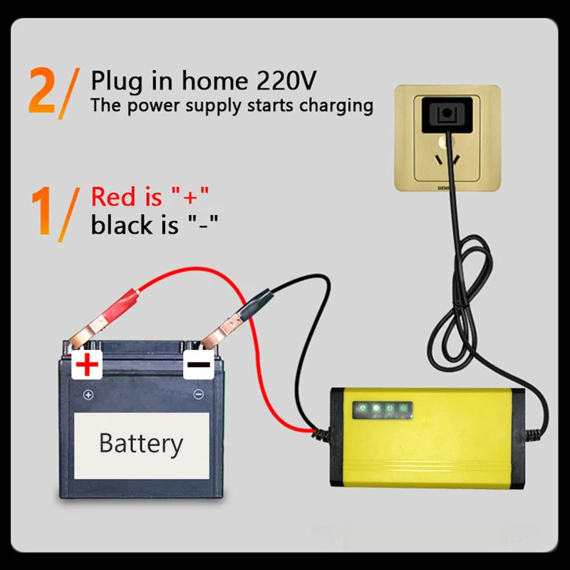 Car Battery Charger 220V-2