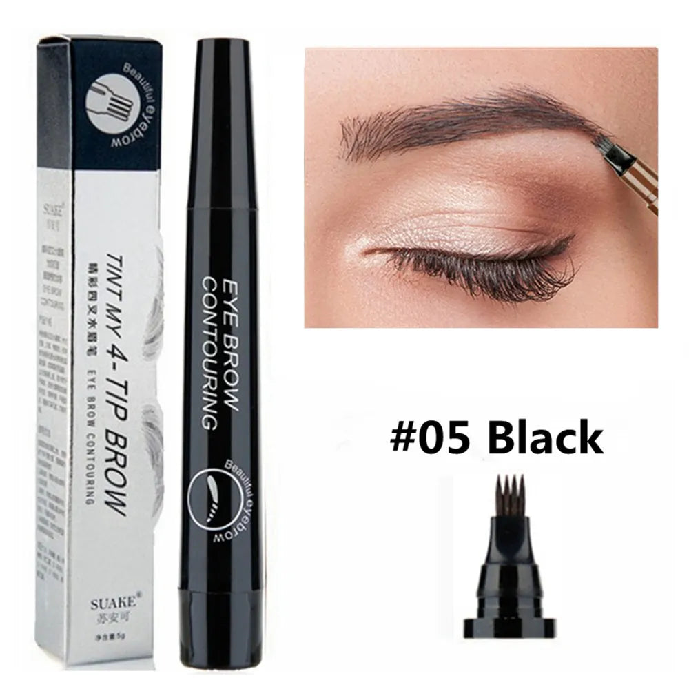 Eyebrow Pencil Waterproof Long Lasting Cosmetic - 07