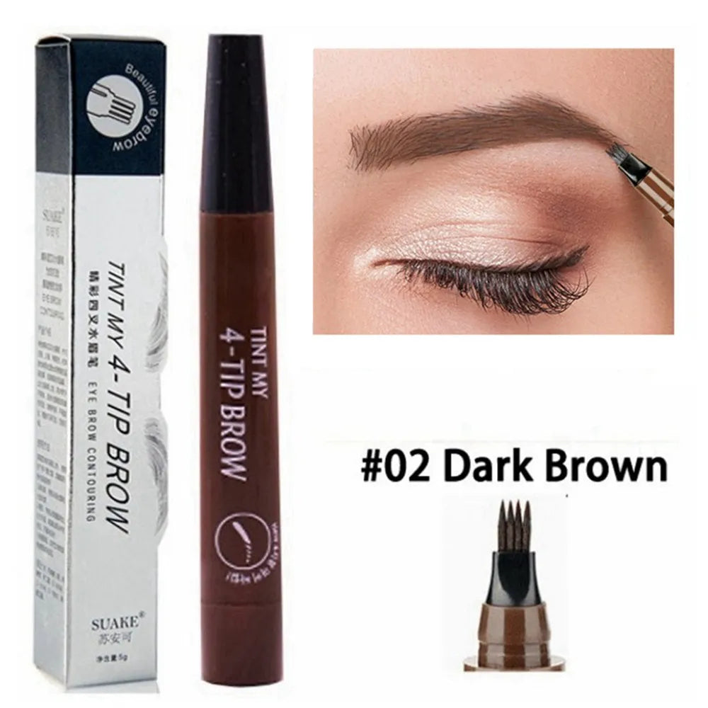 Eyebrow Pencil Waterproof Long Lasting Cosmetic - 10