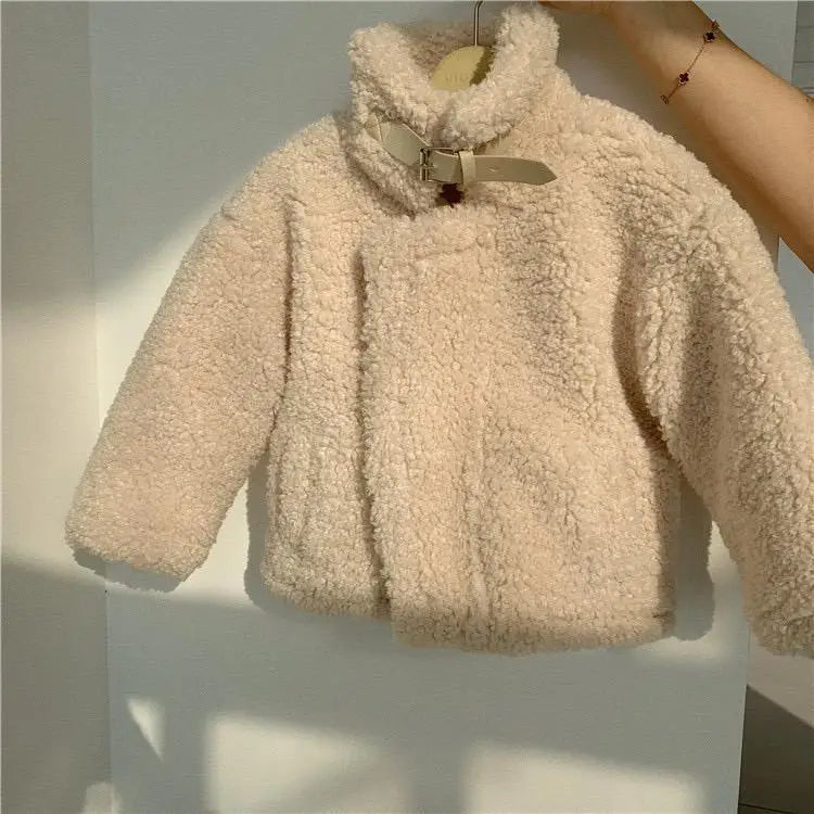 Girls Wool Coat For Autumn and Winter  - 4