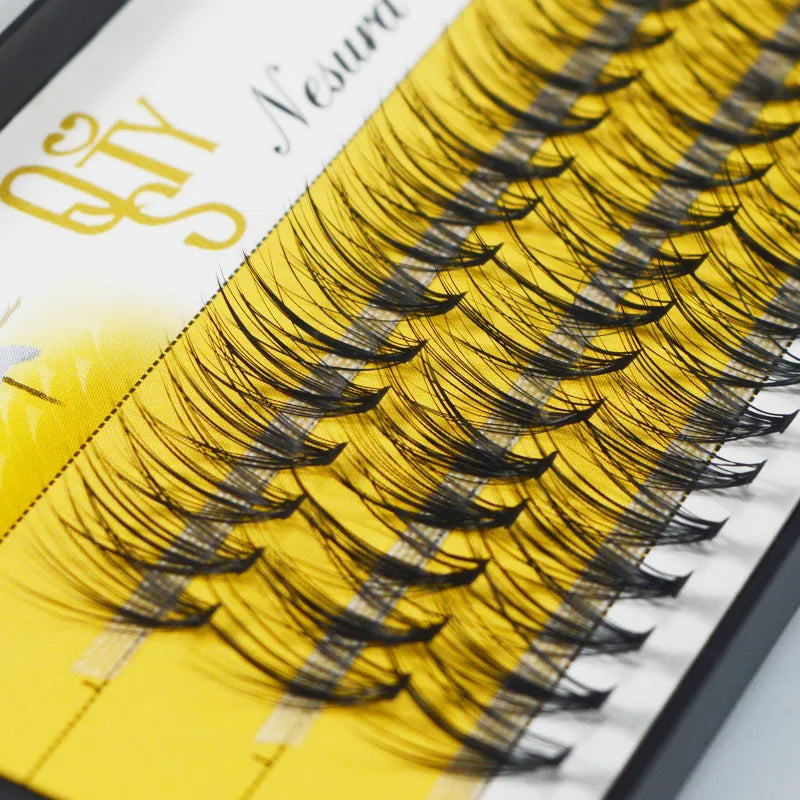 QSTY 30D Super Thick Black Mink Eyelash Extensions – Volume Curl