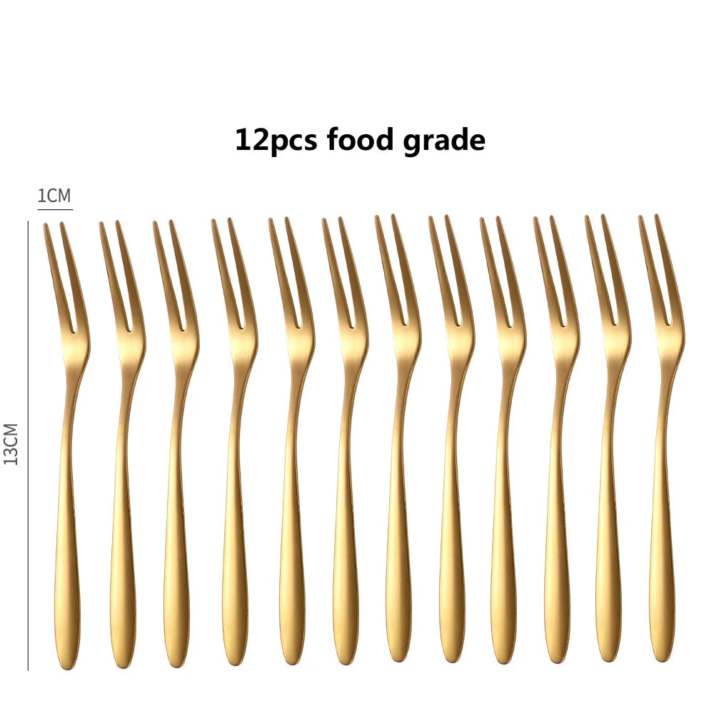 Fruit Forks Mini Food Pick - 15
