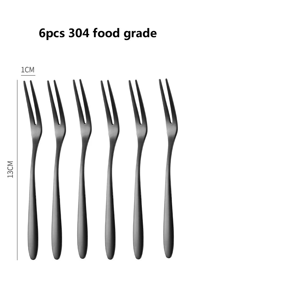 Fruit Forks Mini Food Pick - 9