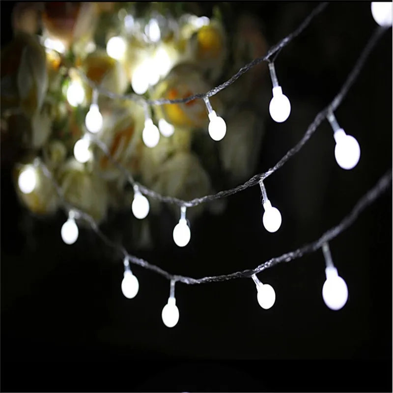Garland LED Ball String Light Christmas Bulb - 7