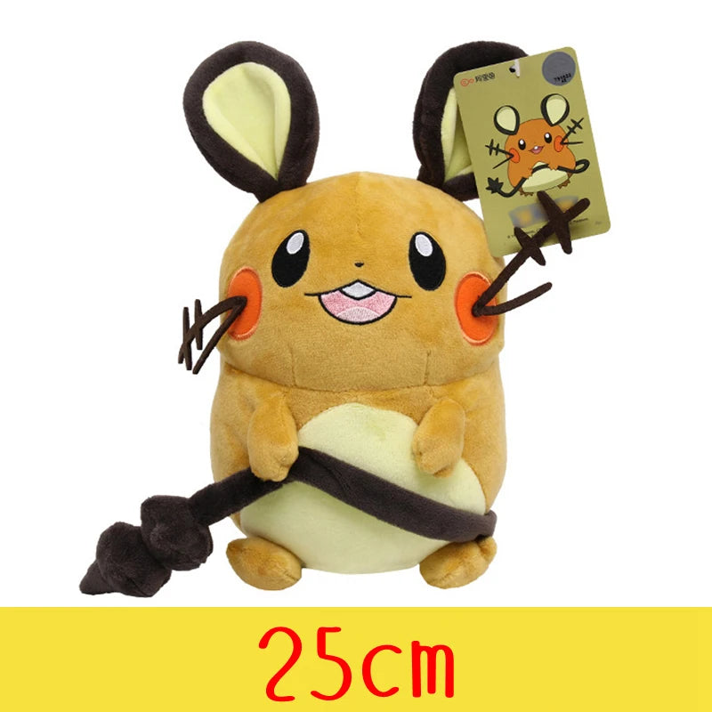 Anime Pokemon Charmander Squirrel Bulbasaur Plush Toys -orange black yellow
