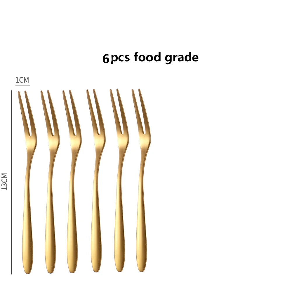 Fruit Forks Mini Food Pick - 14
