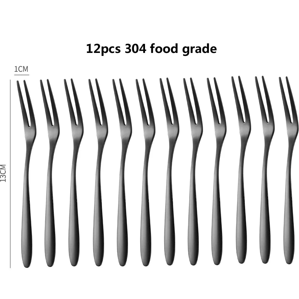 Fruit Forks Mini Food Pick - 7