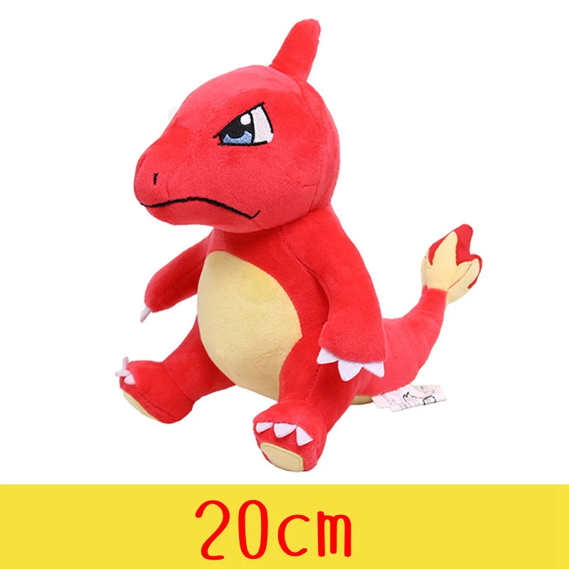Anime Pokemon Charmander Squirrel Bulbasaur Plush Toys -red