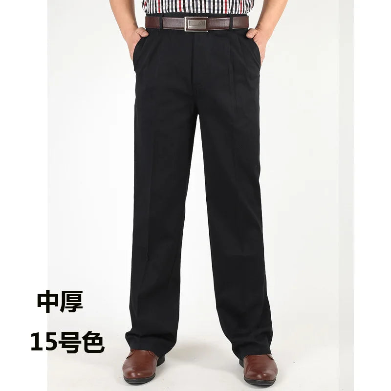 Men's Casual Trousers Men Pants -13