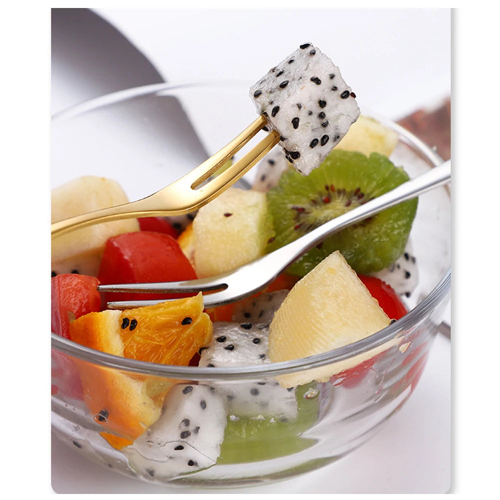 Fruit Forks Mini Food Pick - 5