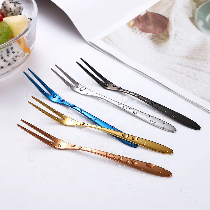 Fruit Forks Mini Food Pick - 3