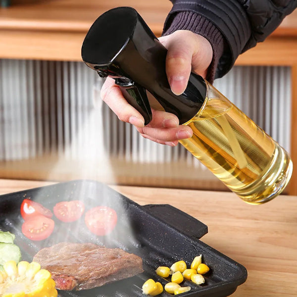 Kitchen Oil Spray Dispenser Black /White-01