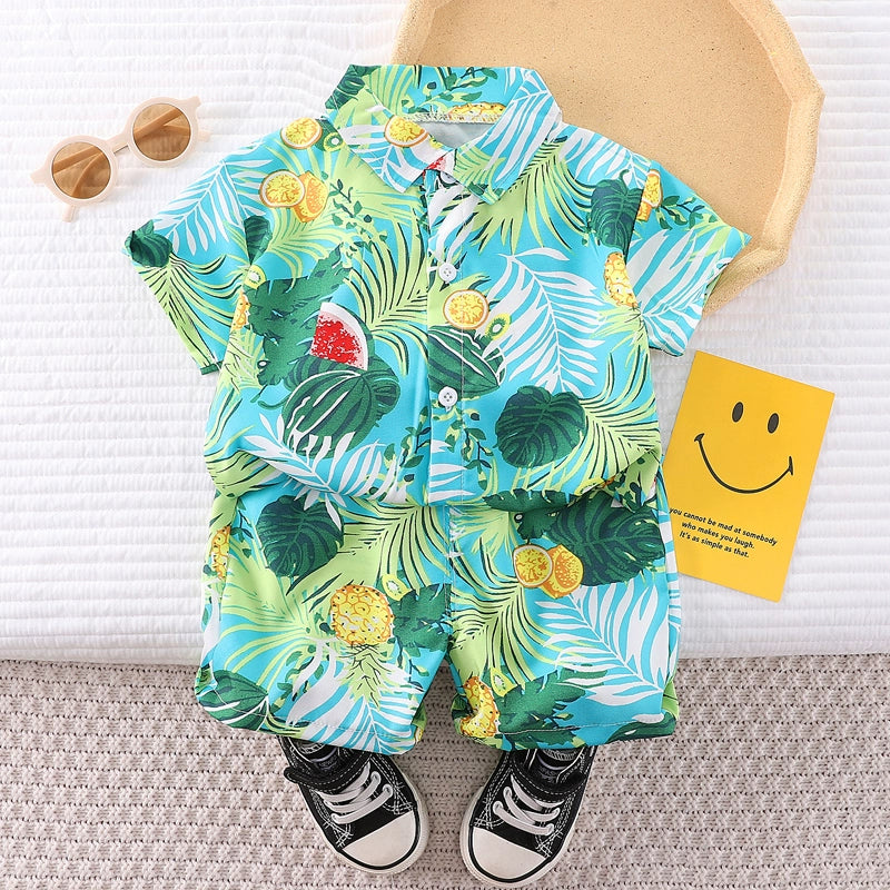 Casual Style Boy Clothing - green