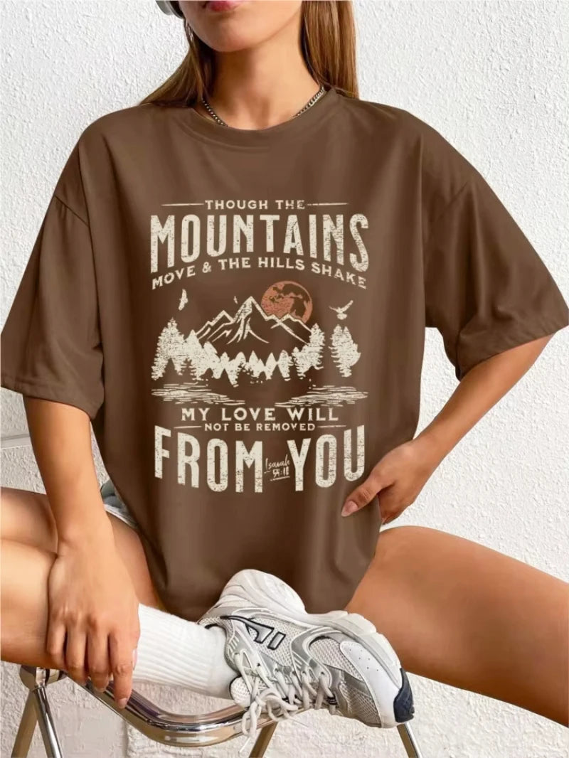 Women’s Mountain Sunset Tee