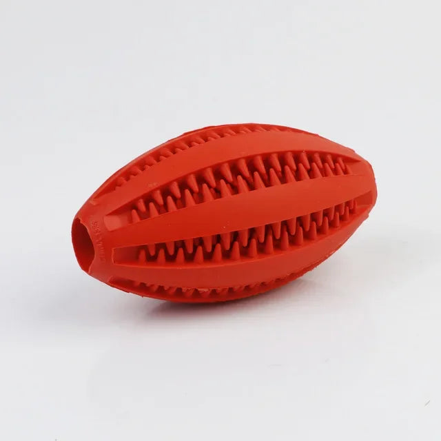 Dog Chew Toys Snack Ball - red