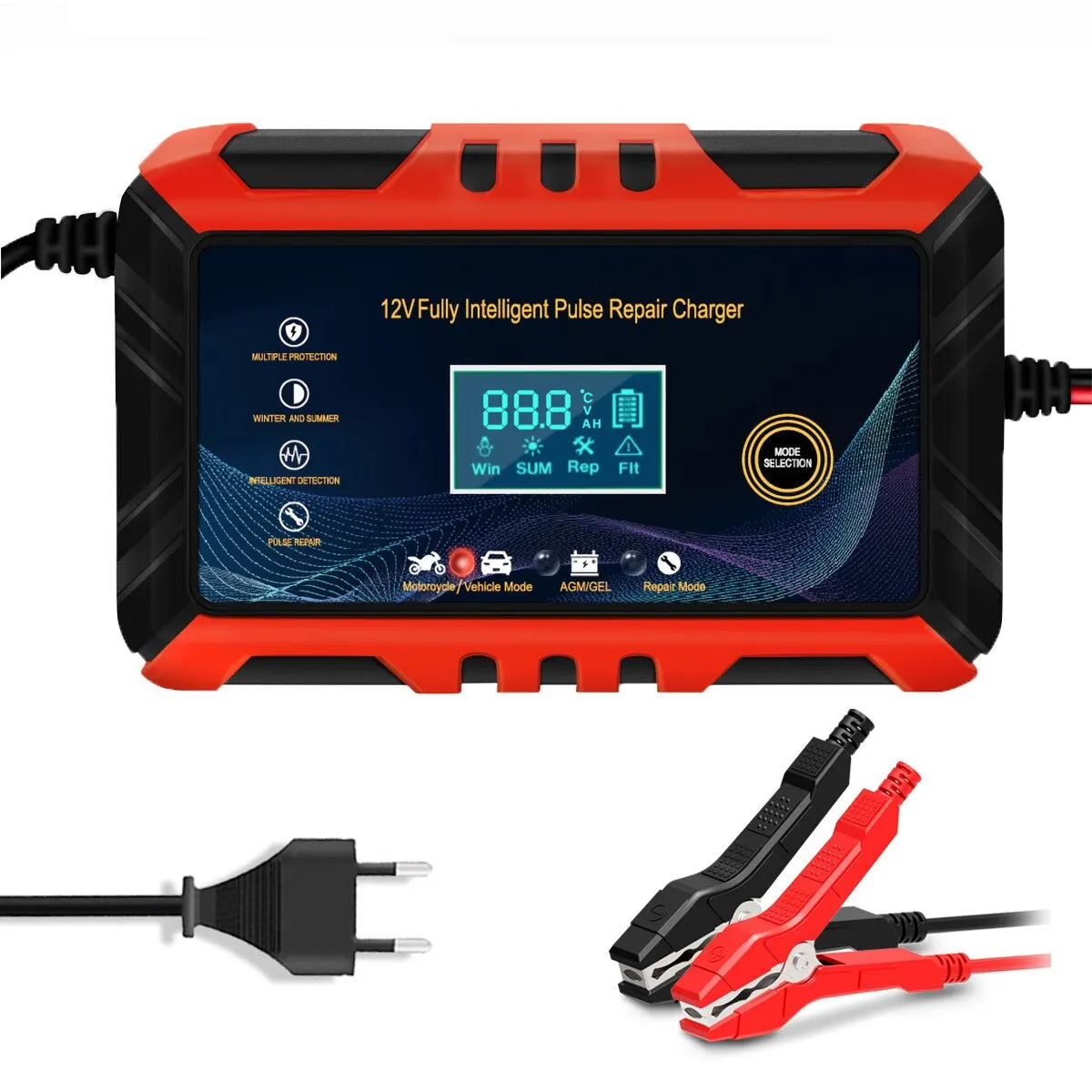 Car Battery Charger 12V Intelligent - 8