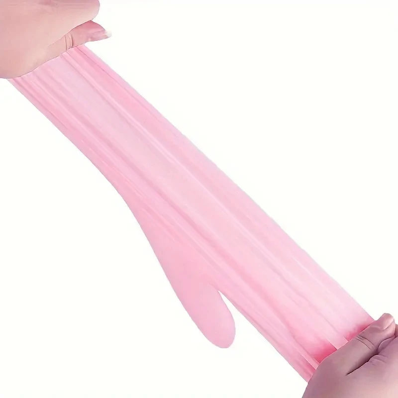 Pink Nitrile Gloves – Disposable, Powder-Free (20/50/100PCS)