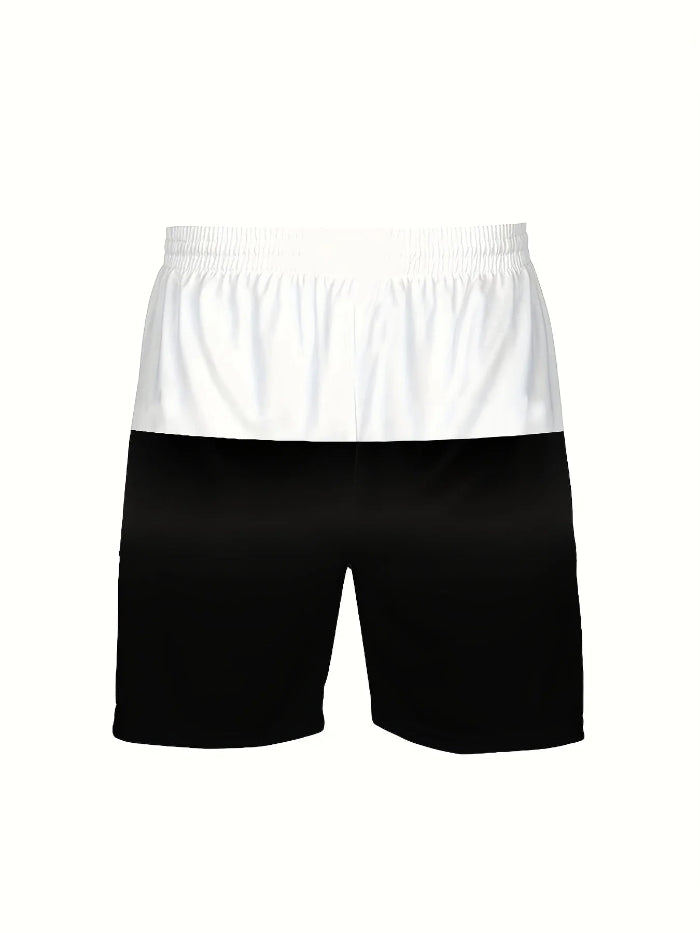 Men's Sports T-Shirt and Shorts Set  -shorts