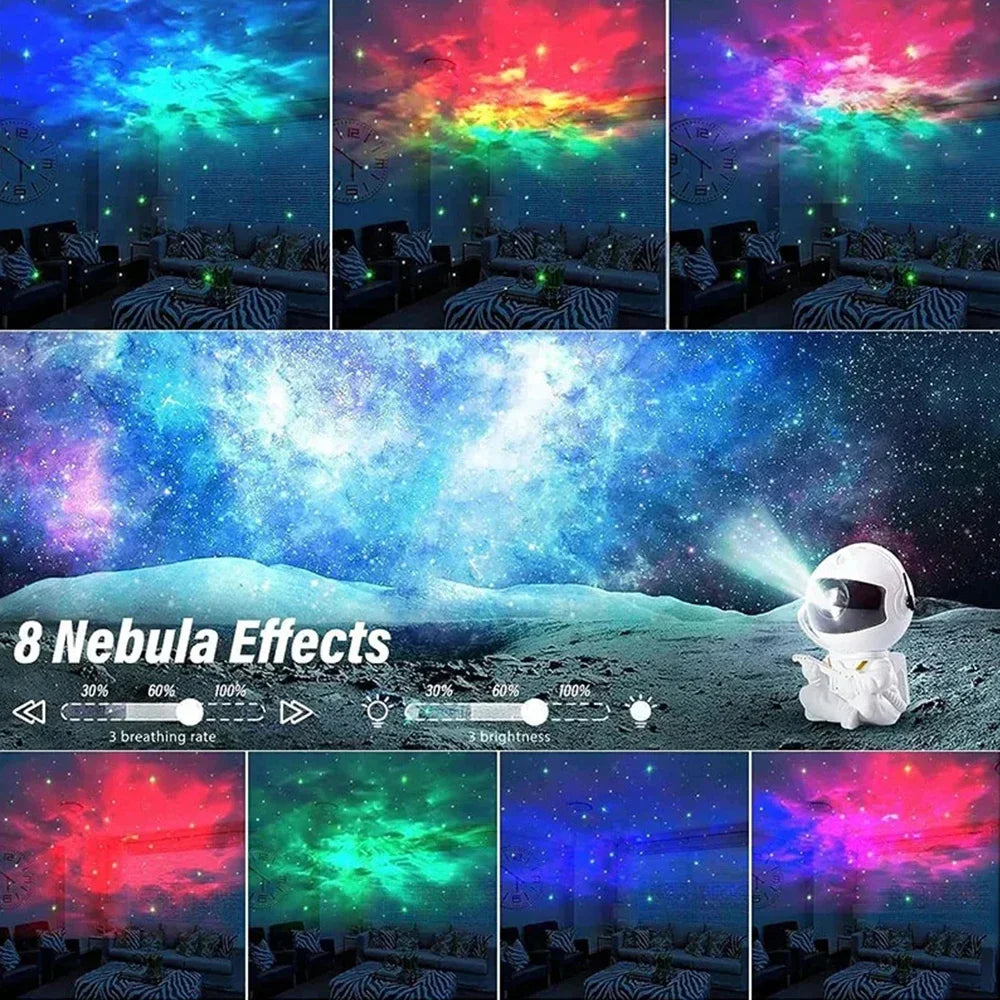 Galaxy Star Astronaut Projector LED Night Light -5