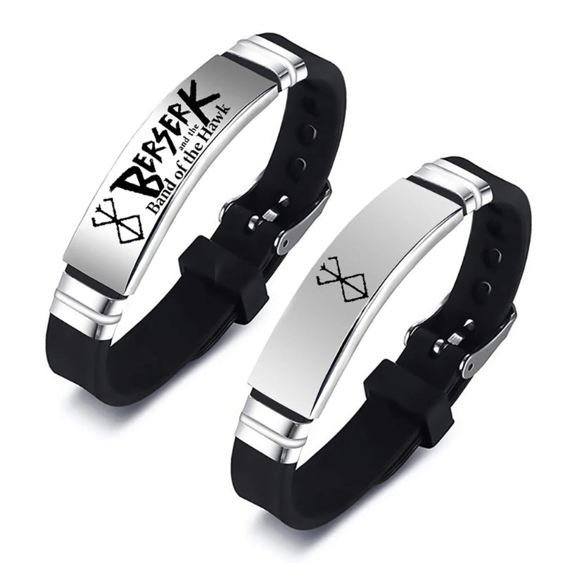 Anime Berserk Symbol Stainless Steel Bracelet  - 1