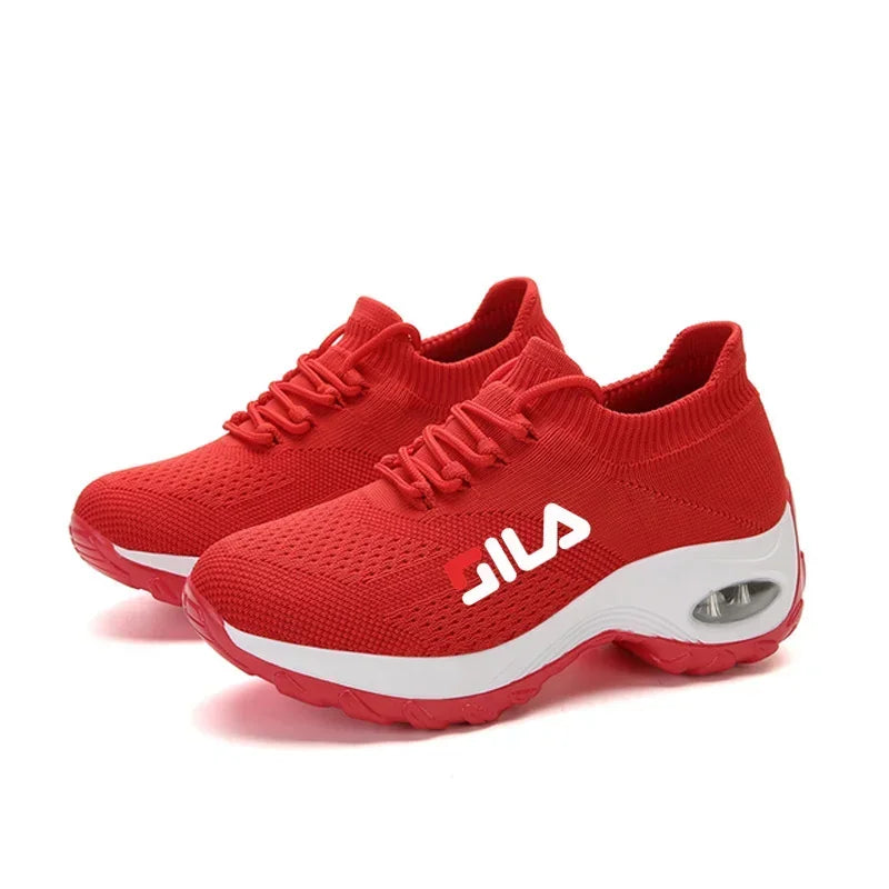 Women Tennis Shoes Breathable. -red 5