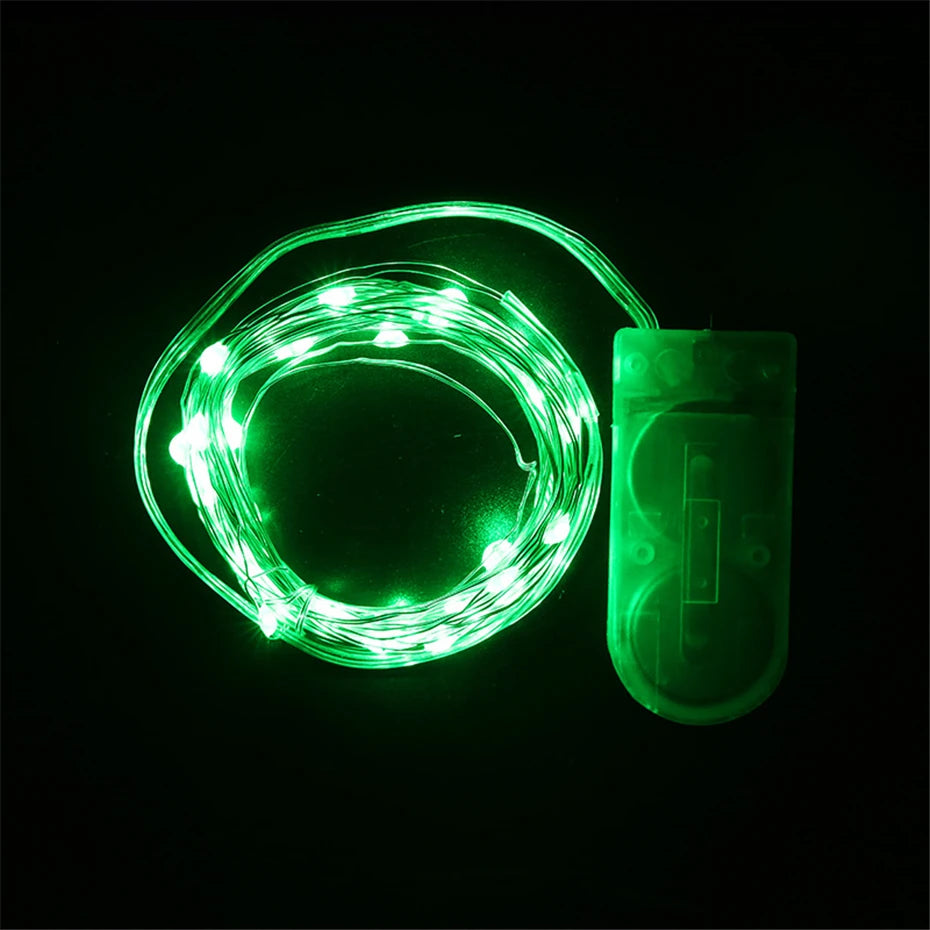 Copper Wire LED Fairy Lights Mini Garland 1m 2m