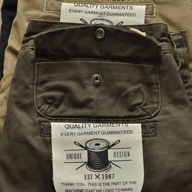Cargo Pants American Retro Heavy-duty - dark green 2