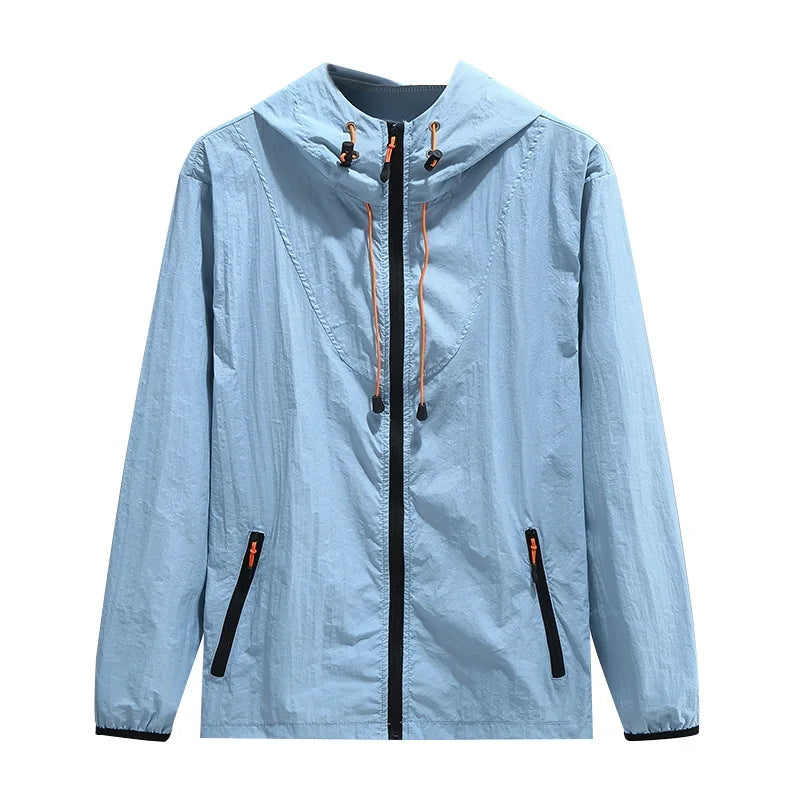 Thin Jacket Summer Outdoor - blue2