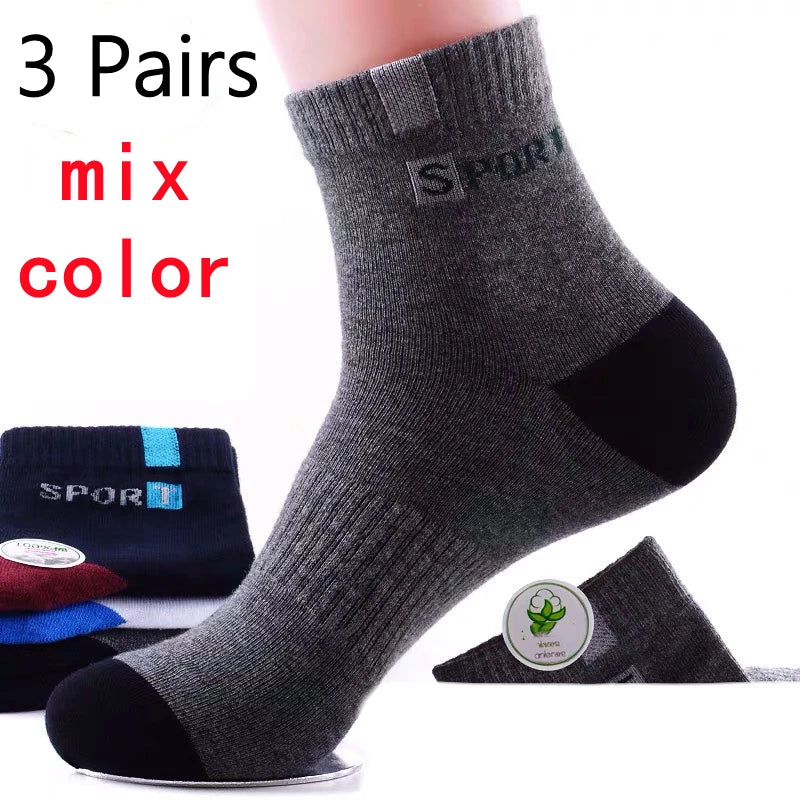 Men's Comfortable Ankle Socks -010