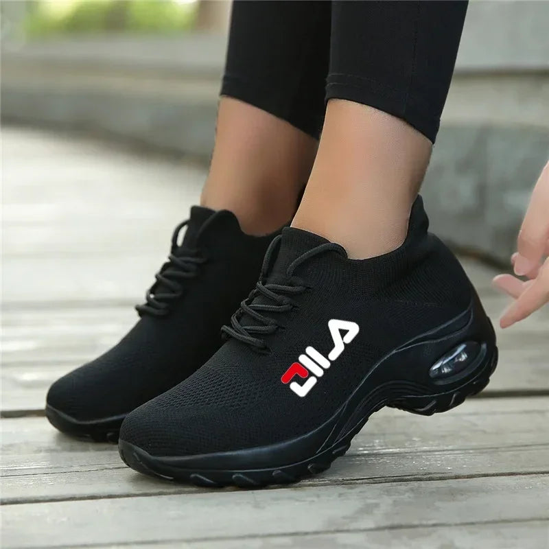 Women Tennis Shoes Breathable. -black 5