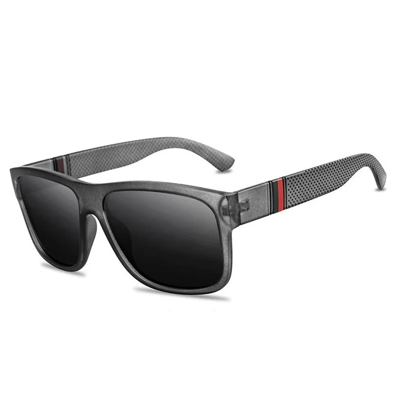 Oversized polarized UV400 sunglasses with big square frames for men and women -4