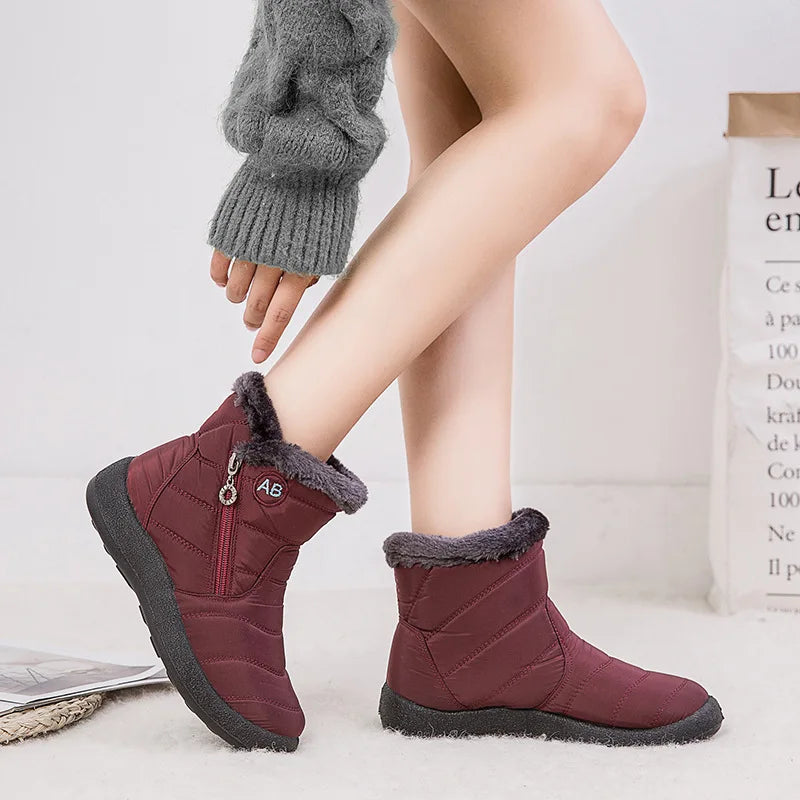 Boots Women Waterproof Ankle Boots - 3