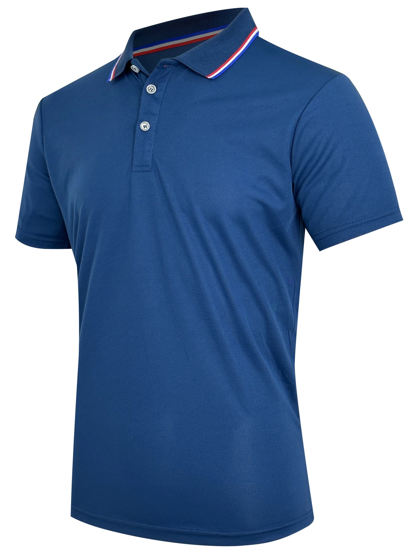 Men’s Polo Shirt – Breathable Solid Color Casual T-Shirt