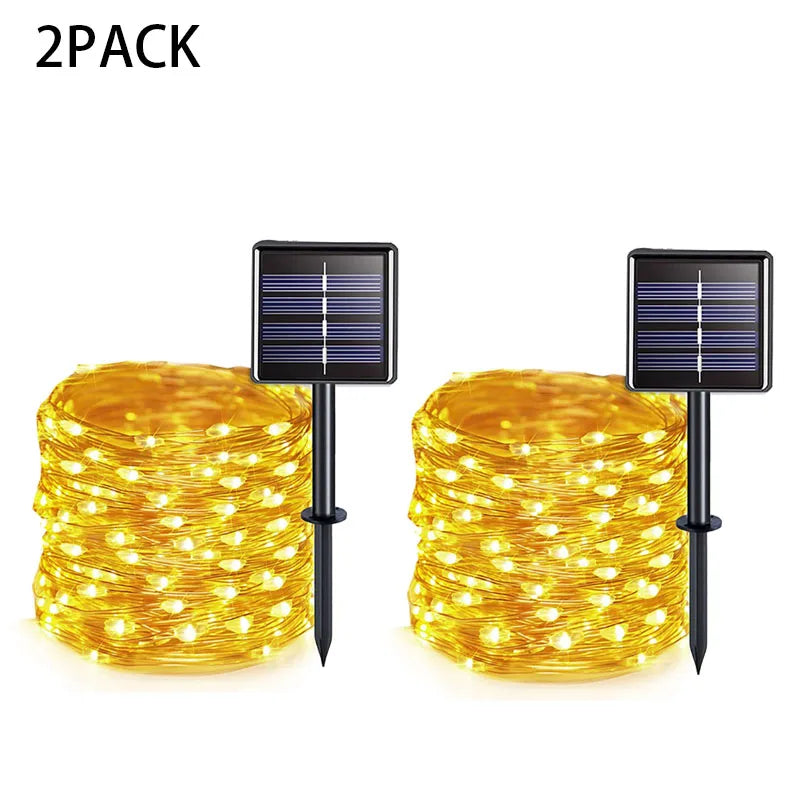 Extra-Long Solar String Lights Outdoor - 15