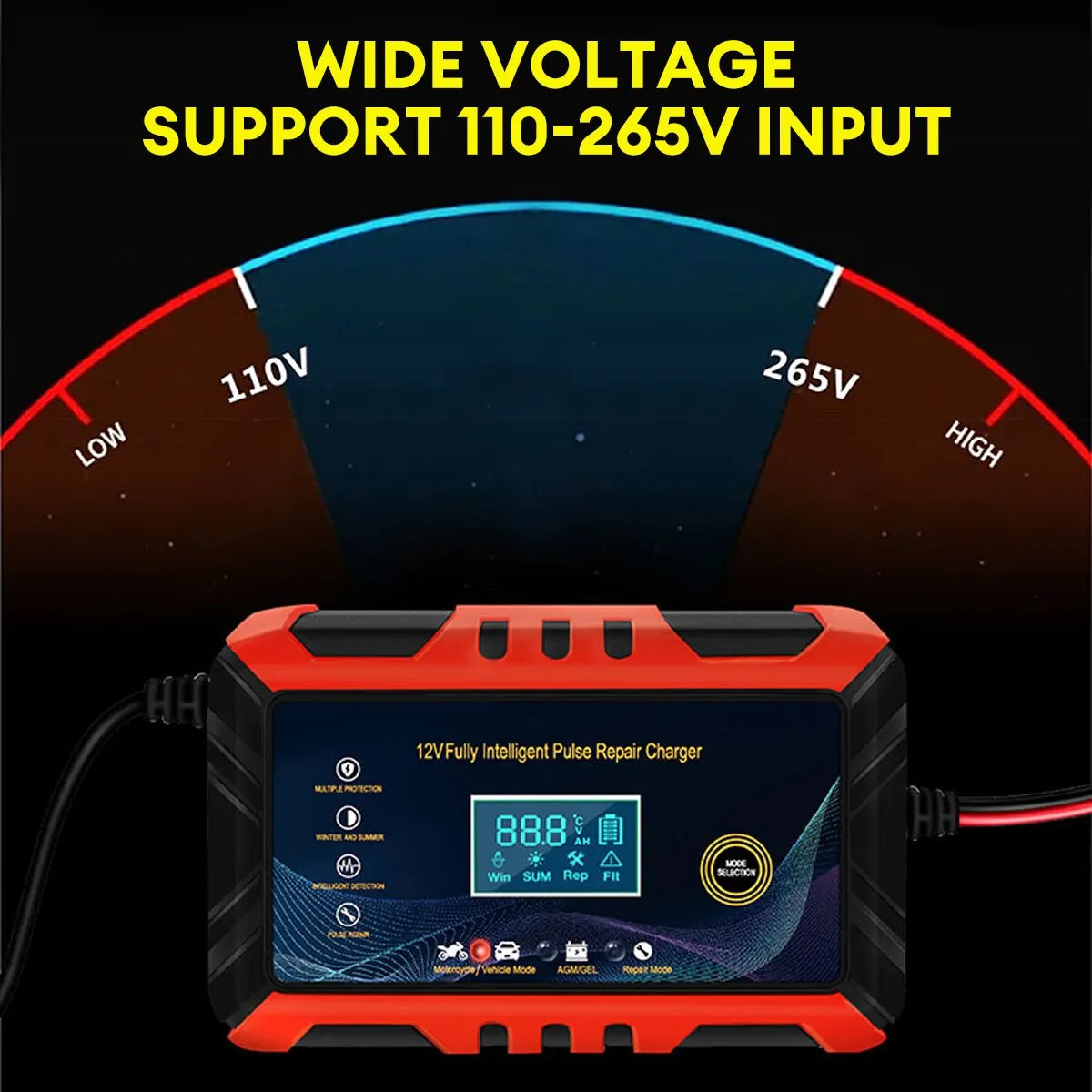 Car Battery Charger 12V Intelligent - 6
