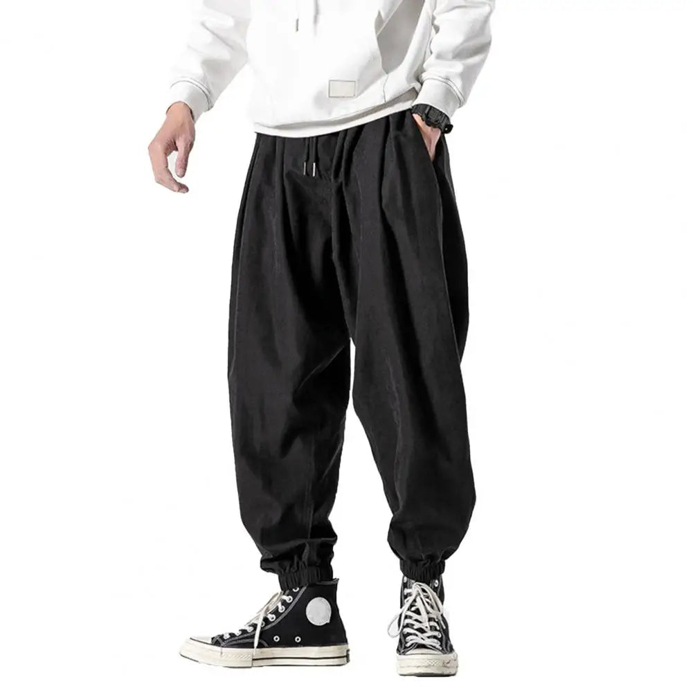 Men’s Harem Joggers – Drop-Crotch Streetwear