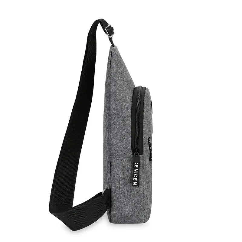 Men's One Shoulder Crossbody Bag - side
