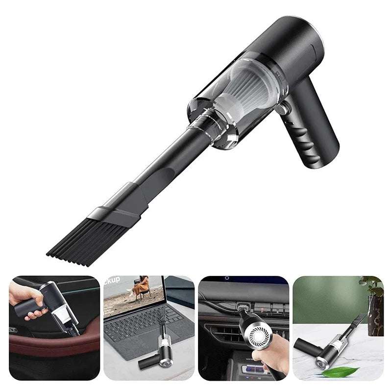 Portable Strong Suction Vacuum Cleaner for Car and Home