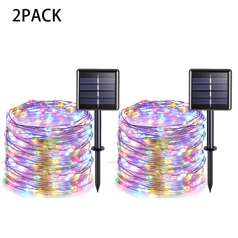 Extra-Long Solar String Lights Outdoor - 10