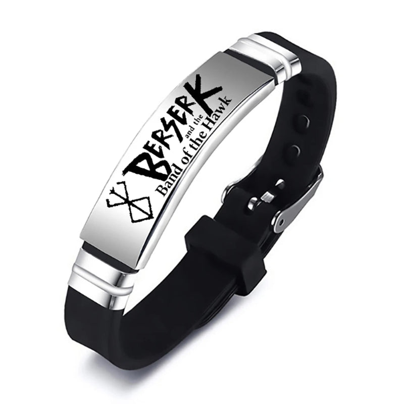 Anime Berserk Symbol Stainless Steel Bracelet  - 2