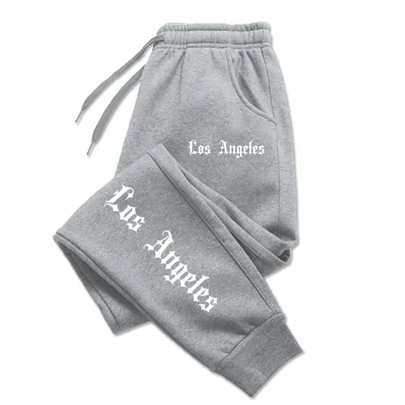 Women's Joggers for Running -gray white